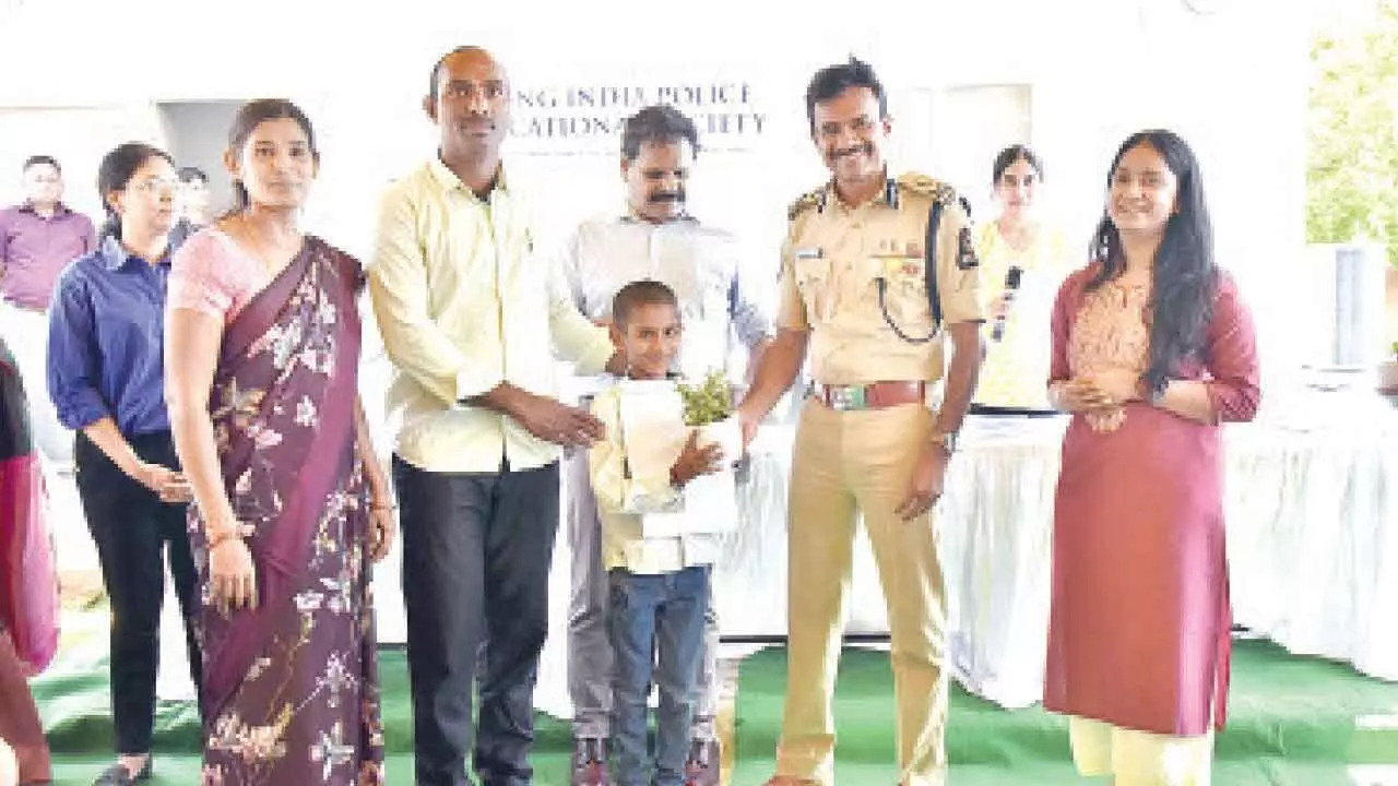 CV Anand conducts draw of lots for admissions in Young India Police School CV Anand conducts draw of lots for admissions in Young India Police School