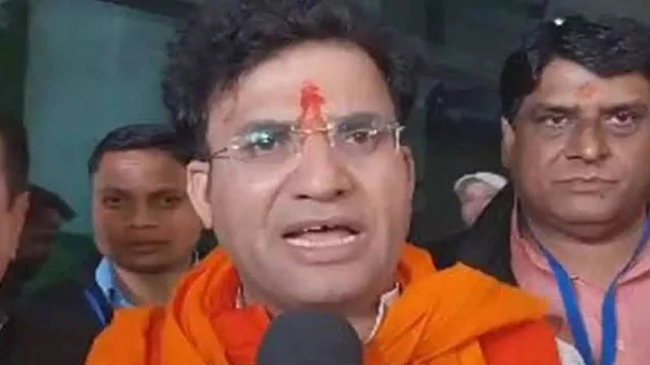 Patparganj MLA Negi intervenes in demolition of temple