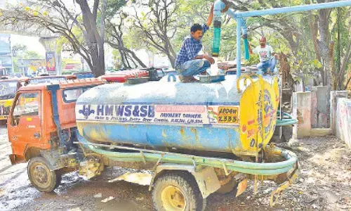 Hyd’bad sees record surge in water tanker bookings
