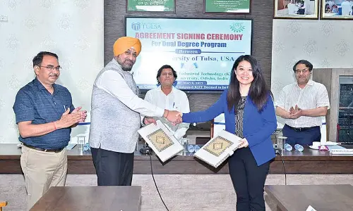 KIIT-DU, University of Tulsa sign MoU on dual degree prog