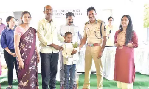 CV Anand conducts draw of lots for admissions in Young India Police School