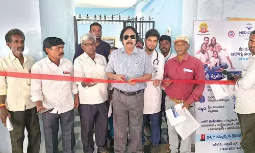 Free medical camp held for scribes