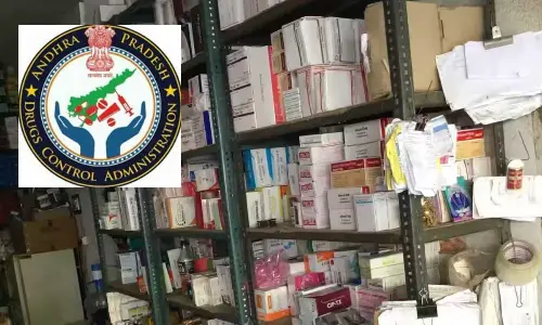 Operation Garuda Raids on medical shops and agencies in Andhra Pradesh