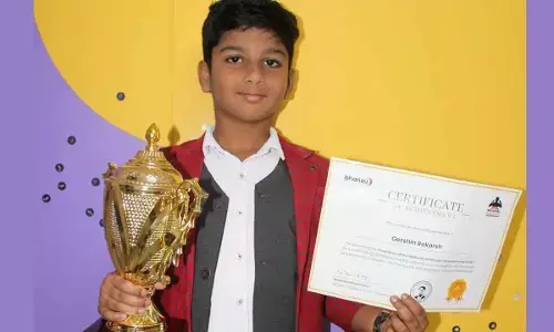 Hyderabad boy Wins National Arithmetic Championship