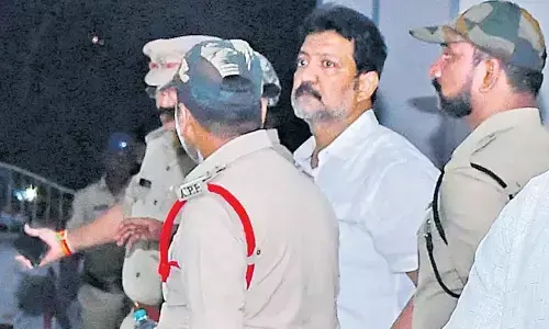 Former MLA Vallabhaneni Vamsi bail petition hearing deferred to March 26