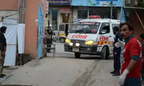 Baloch protestors take away bodies from hospital morgue in Quetta