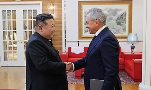 Russias top security official discusses Ukraine, peninsula issues with North Korea leader: Reports