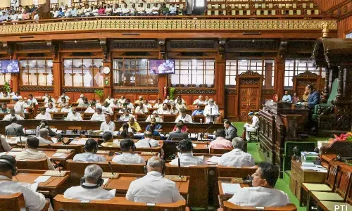 18 BJP MLAs Suspended For Six Months From Karnataka Assembly Following Chamber Chaos