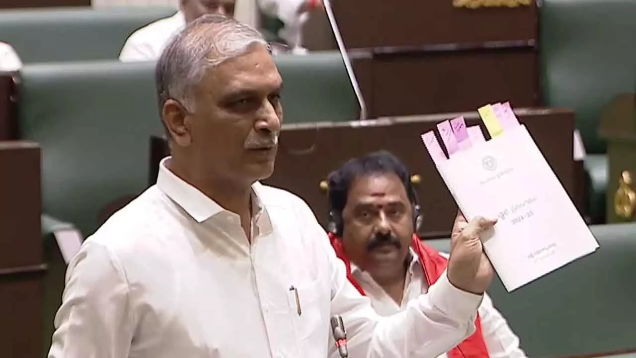 Harish Rao lashes out at CM for broken promises Harish Rao lashes out at CM for broken promises