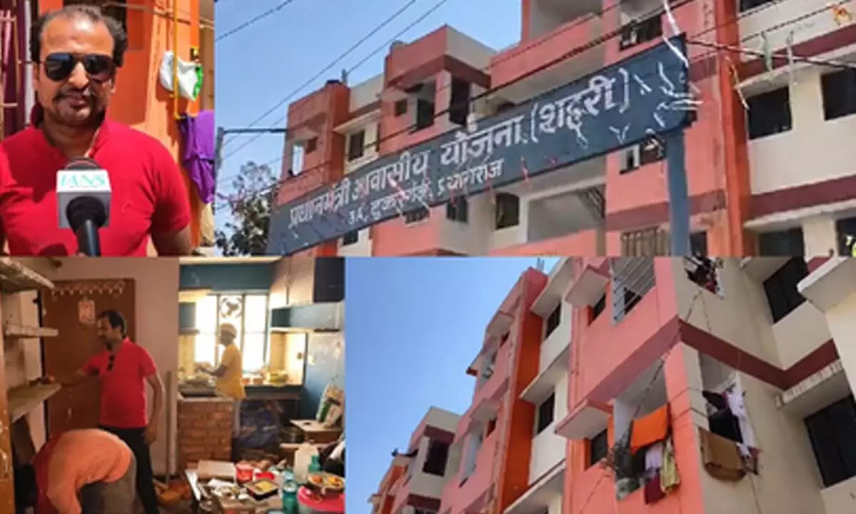 Prayagraj resident thanks PM Modi, CM Yogi for making homeownership reality through PMAY Prayagraj resident thanks PM Modi, CM Yogi for making homeownership reality through PMAY
