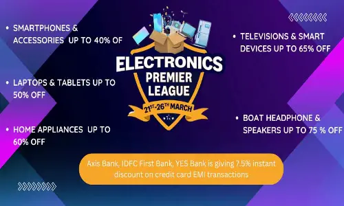 Get your hands on the latest electronics from top brands during Amazon.in’s Electronics Premier League, live till 26th March 2025