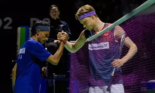 Subramanian stuns world no. 2 Antonsen