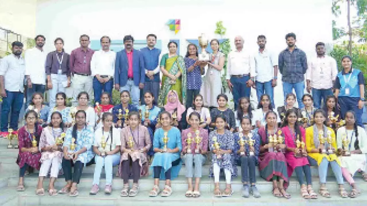 Students dazzle at annual sports meet