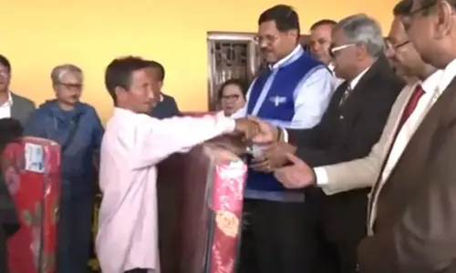 5-member SC judges team meets violence-hit people in Manipur; opens legal services, medical camps