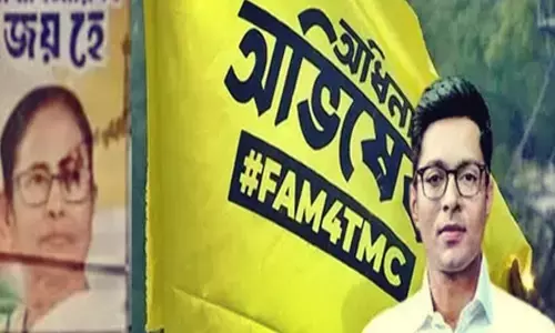 Posters featuring Mamata and Abhishek Banerjee stir fresh political debate in Bengal