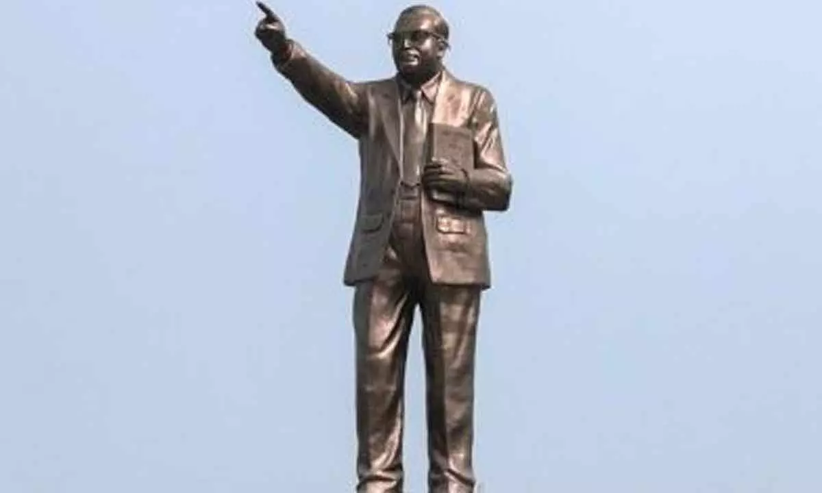 Desecration of Ambedkar statue: CM orders stern action on culprits Desecration of Ambedkar statue: CM orders stern action on culprits