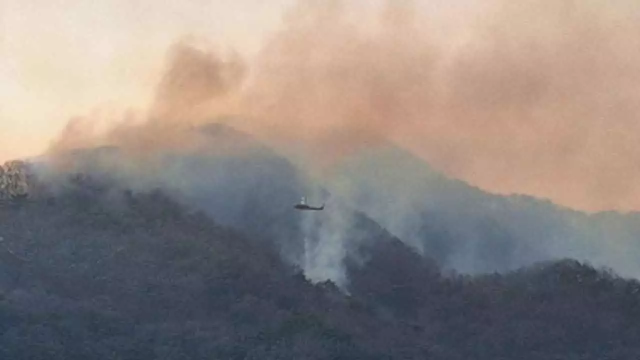 South Korea battles multiple wildfires in southeastern region amid strong dry winds South Korea battles multiple wildfires in southeastern region amid strong dry winds