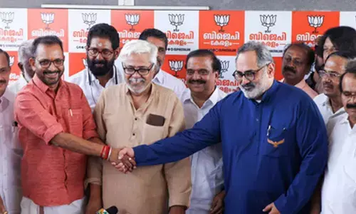 Former Union Minister Rajeev Chandrasekhar submits sole nomination for Kerala BJP chiefs post