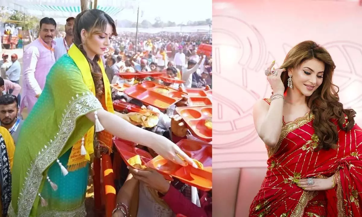 Urvashi Rautela wins hearts with kind gesture Urvashi Rautela wins hearts with kind gesture