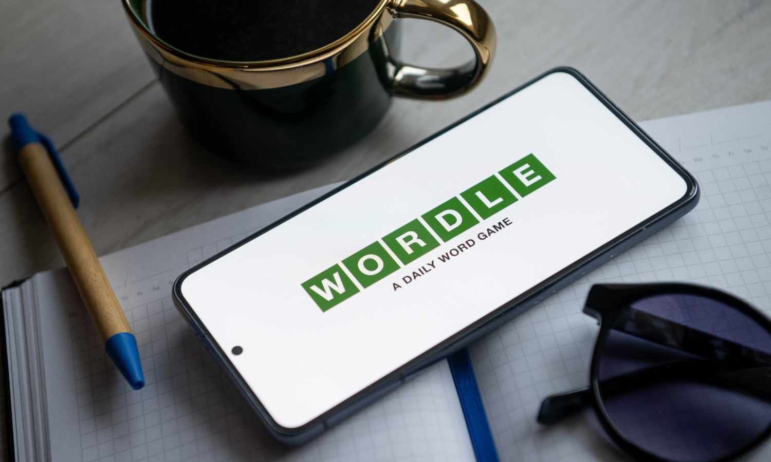 Wordle success celebration