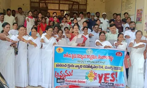 Collective Efforts Needed for TB Eradication – DMHO Dr. K.V. Swarajyalakshmi