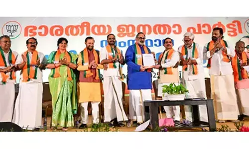 Mission is Viksit Keralam, says Rajeev Chandrasekhar after becoming BJP chief in Kerala