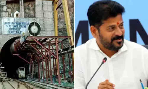 CM Revanth Reddy reviews SLBC rescue operations, Heads to Delhi for AICC meeting