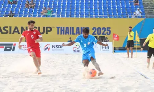 AFC Beach Soccer Asian Cup: India end campaign winless with crushing 1-6 defeat vs Lebanon