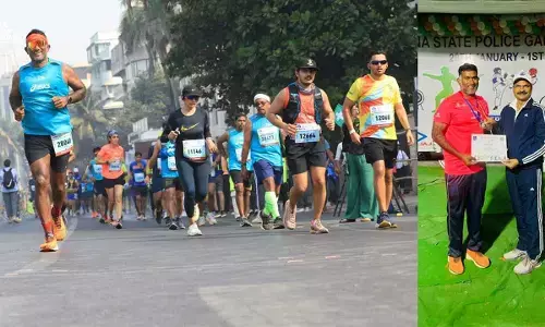 A cop & runner, he aims for Ironman title