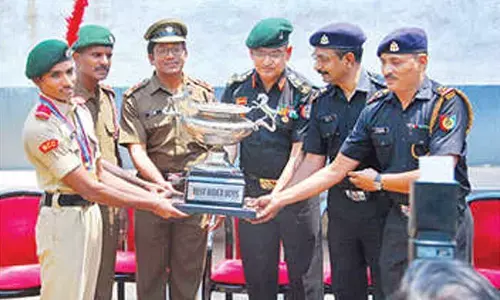 NCC cadets felicitated for their performance at Republic Day