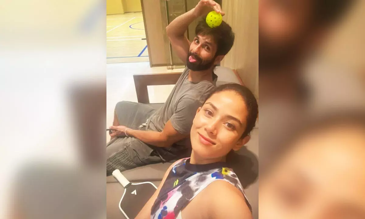 Shahid Kapoor shows his fun side while playing pickleball with wife Mira Rajput Shahid Kapoor shows his fun side while playing pickleball with wife Mira Rajput