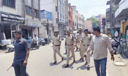 Officials inspect Sri Rama Navami procession route