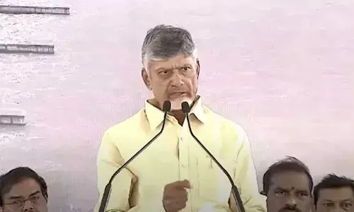 CM Chandrababu inspects polavaram project, learns displaced peoples Concerns