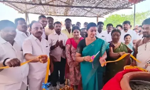SRG Gajamukha Mahesh Youth Launches Summer Water Camp in Gadwal
