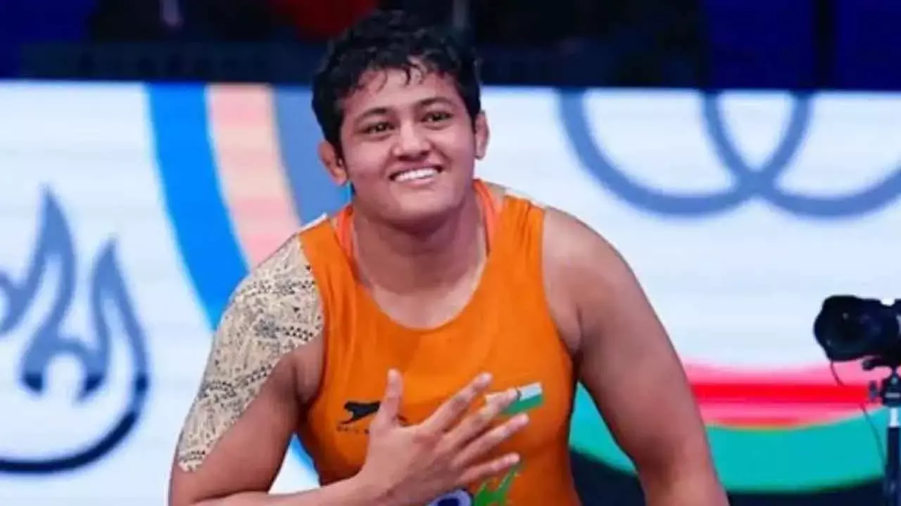 Reetika in line for first senior gold