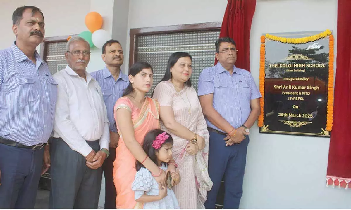 JSW Foundation inaugurates school building