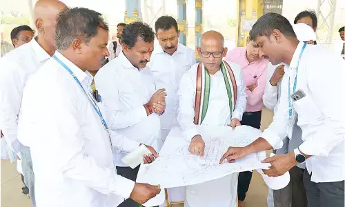 Vontimitta temple gears up for Brahmotsavam