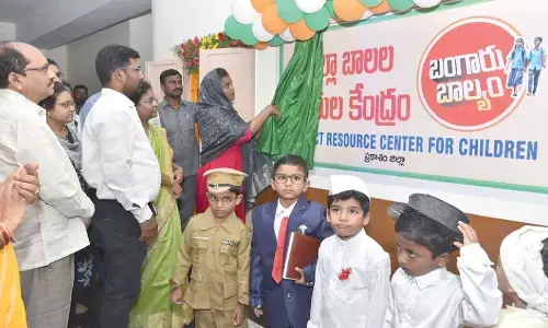 Collector inaugurates Child Resource Centre