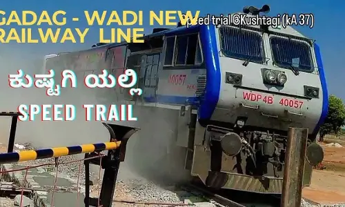CM urges Rly Min to inaugurate Gadag-Kustagi rail line in April