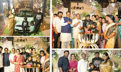 A Birthday Extravaganza: Walgo Infra CMD Sridhar Rao Gifts Mini Cooper to Son
