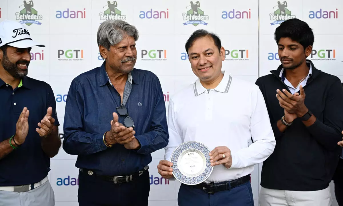 Launch of Adani-PGTI golf training academy at Belvedere Golf & Country Club in Ahmedabad Launch of Adani-PGTI golf training academy at Belvedere Golf & Country Club in Ahmedabad