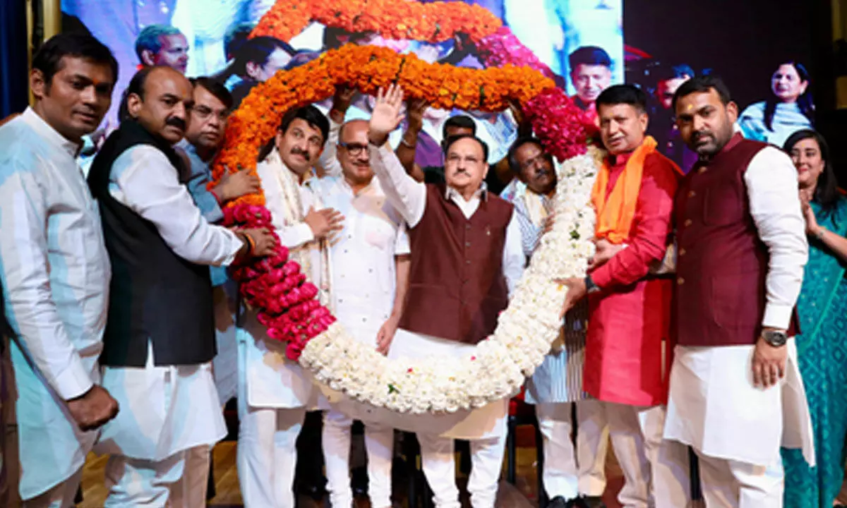 Bihar Day celebration in Delhi: J.P. Nadda hails Purvanchal’s development under NDA