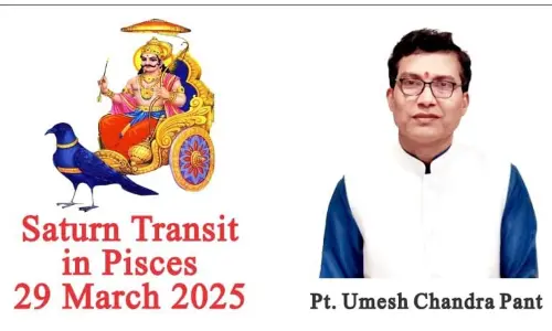 Saturn Transit in Pisces 2025–2027: Insights by Astrologer Pt Umesh Chandra Pant