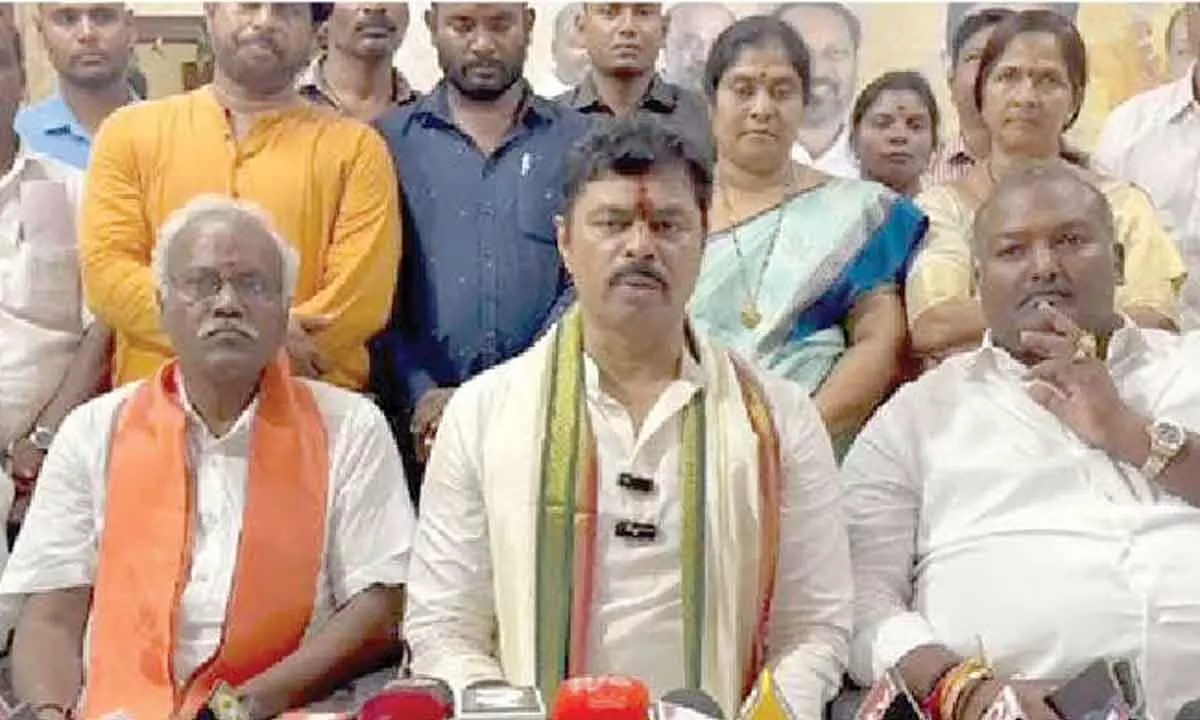 MP calls for detailed probe into YSRCP leaders’ corrupt practices MP calls for detailed probe into YSRCP leaders’ corrupt practices