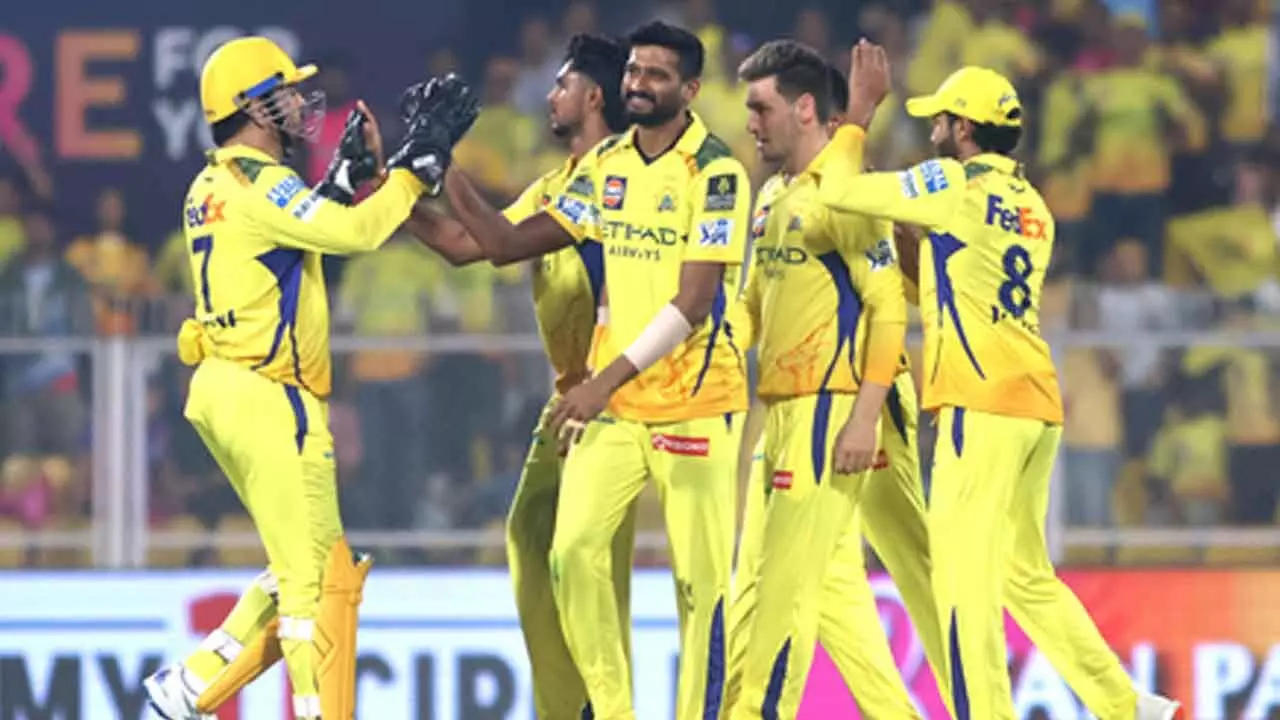IPL 2025: Nitishs 81 powers RR to 182 against Chennai Super Kings IPL 2025: Nitishs 81 powers RR to 182 against Chennai Super Kings