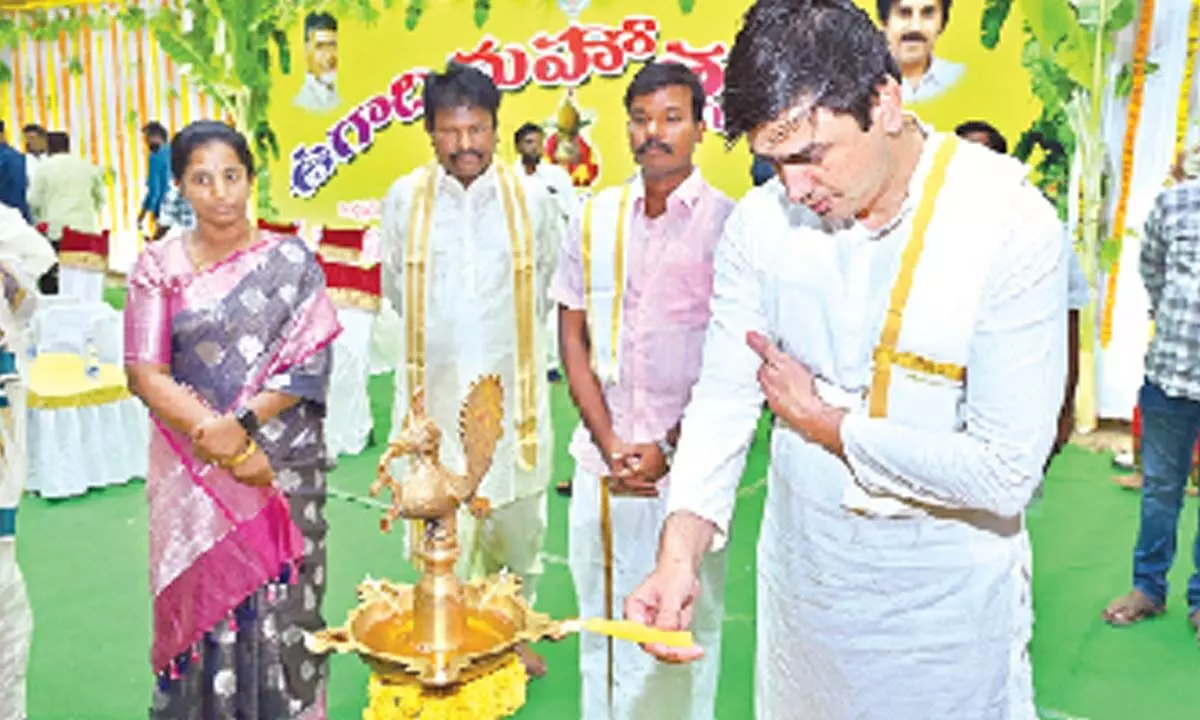 Cultural splendor marks Ugadi celebrations in Chittoor, Tirupati Cultural splendor marks Ugadi celebrations in Chittoor, Tirupati