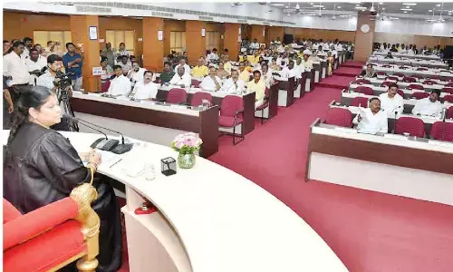 Sans YSRCP corporators, council approves budget for 2025-26