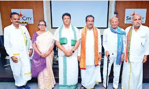 Sri City’s literary forum Srivani honours five dignitaries with Ugadi awards