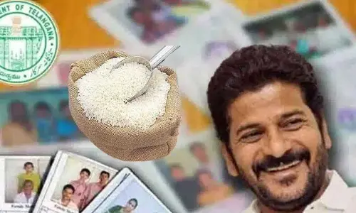 CM Revanth Reddy launches Fine Rice Scheme for the poor in Telangana