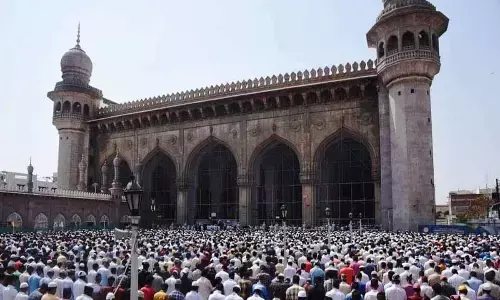 Ramzan celebrations in Hyderabad: Special prayers held at Meeralam Eidgah and Mecca Masjid